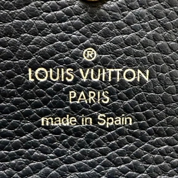 Louis Vuitton Black Empreinte Pont Neuf Monogram Wallet - Picture 9 of 10